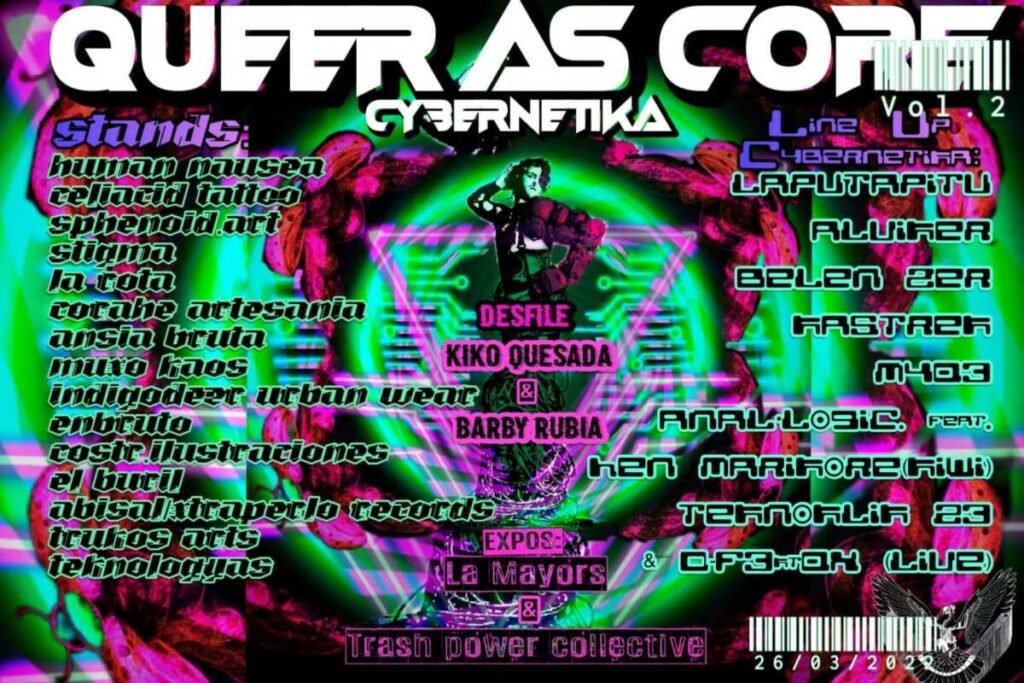 Cartel evento queer as core